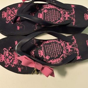 Juicy couture slippers for sale
